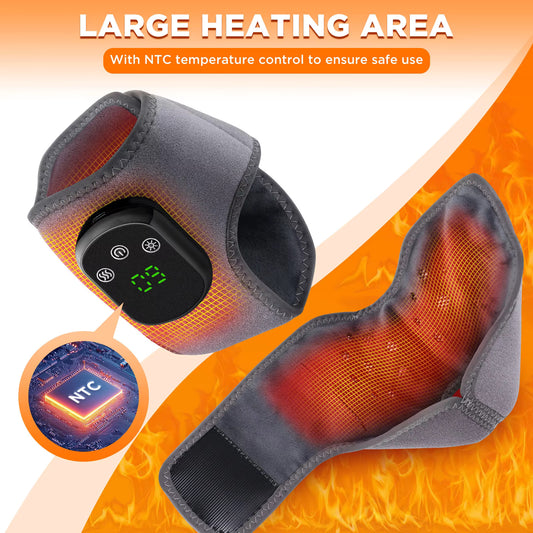 Adjustable Heated Ankle & Wrist Wrap Massager