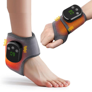 Adjustable Heated Ankle & Wrist Wrap Massager