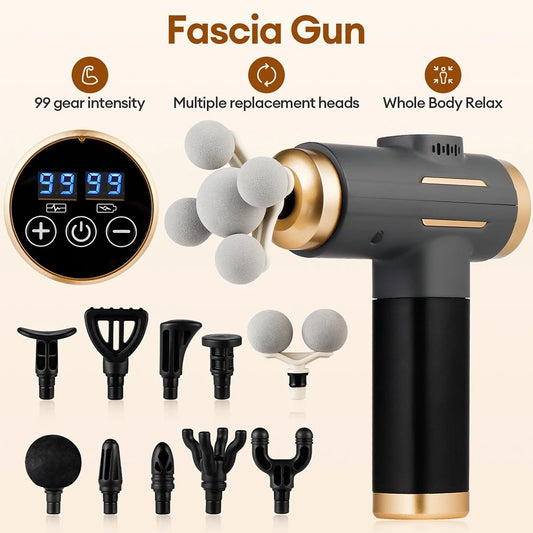 99-Level High-Frequency Massage Gun