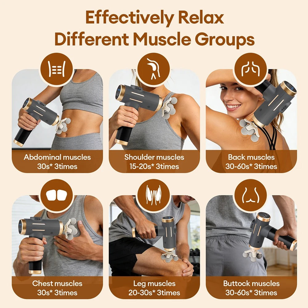 99-Level High-Frequency Massage Gun