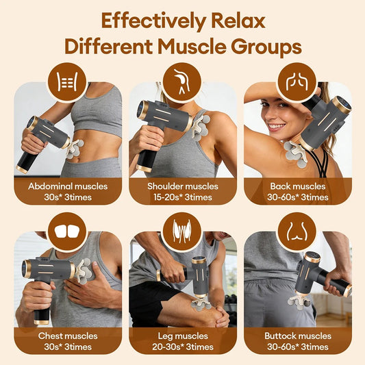 99-Level High-Frequency Massage Gun