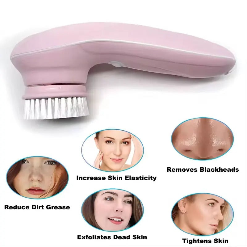Electric Facial Cleansing Brush with USB Charging