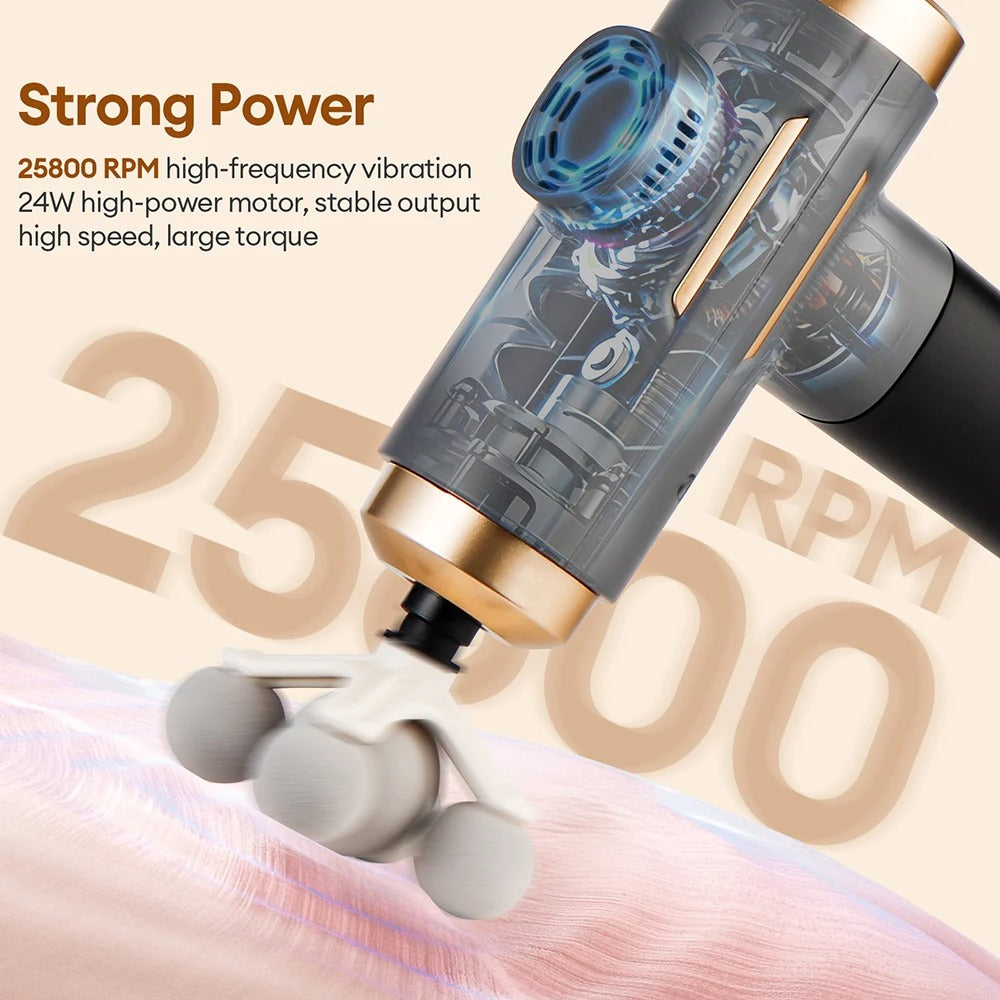 99-Level High-Frequency Massage Gun