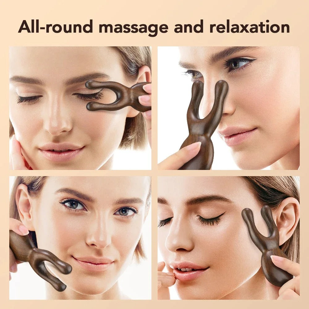 Sandalwood Face & Eye Massage Tool