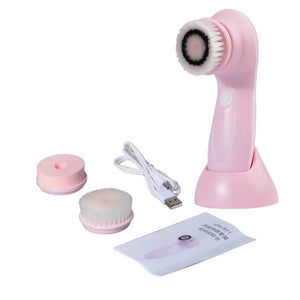 Electric Facial Cleansing Brush with USB Charging